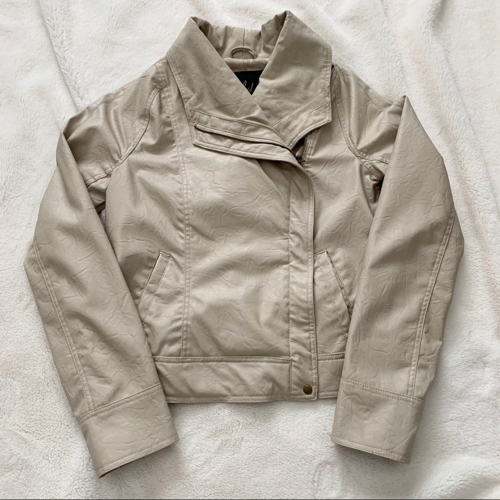 JACK BY BB DAKOTA vegan leather jacket - Picture 3 of 5